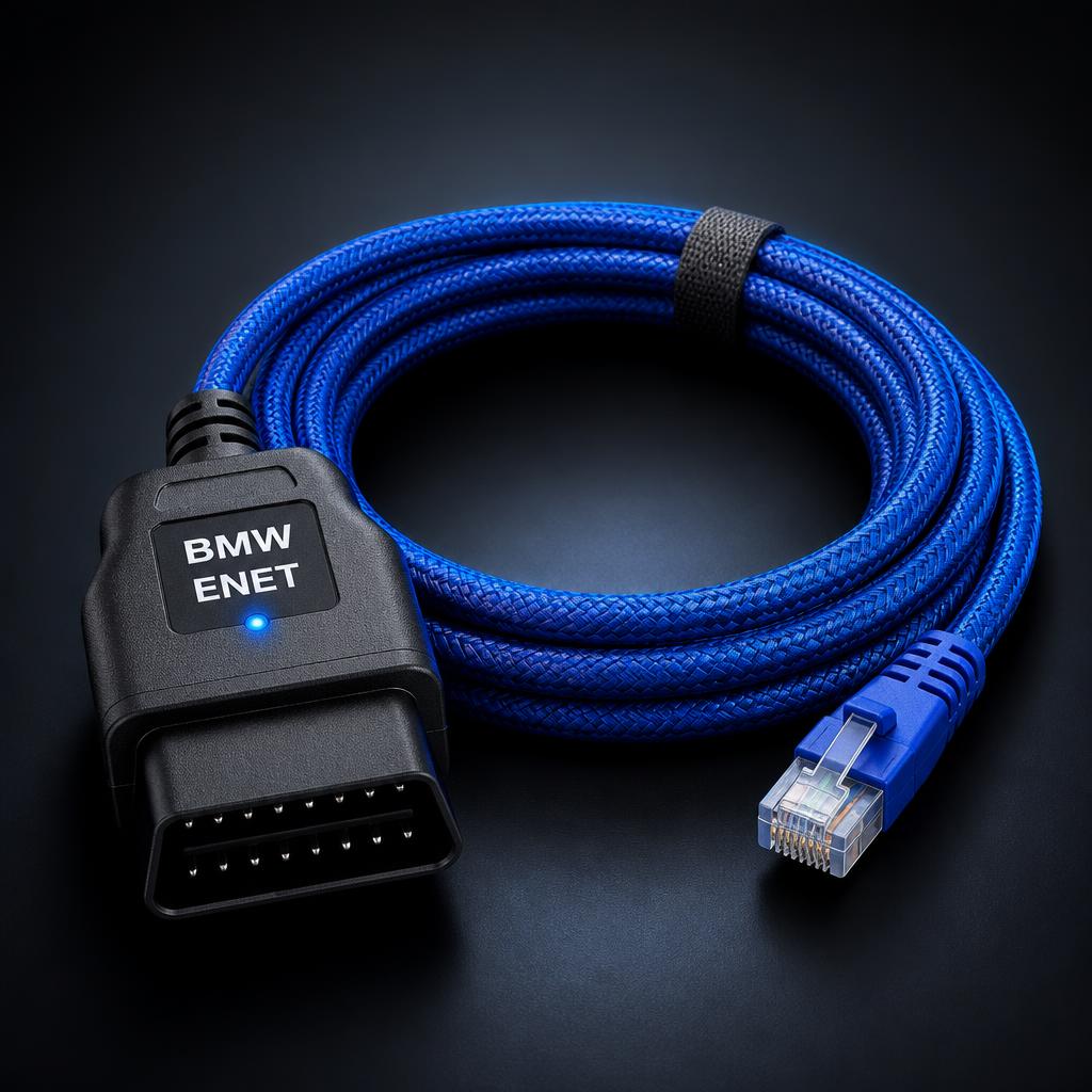 Kabllo diagnostikuese BMW ENET (OBD2 në Ethernet) — MaxConnect Kosovë