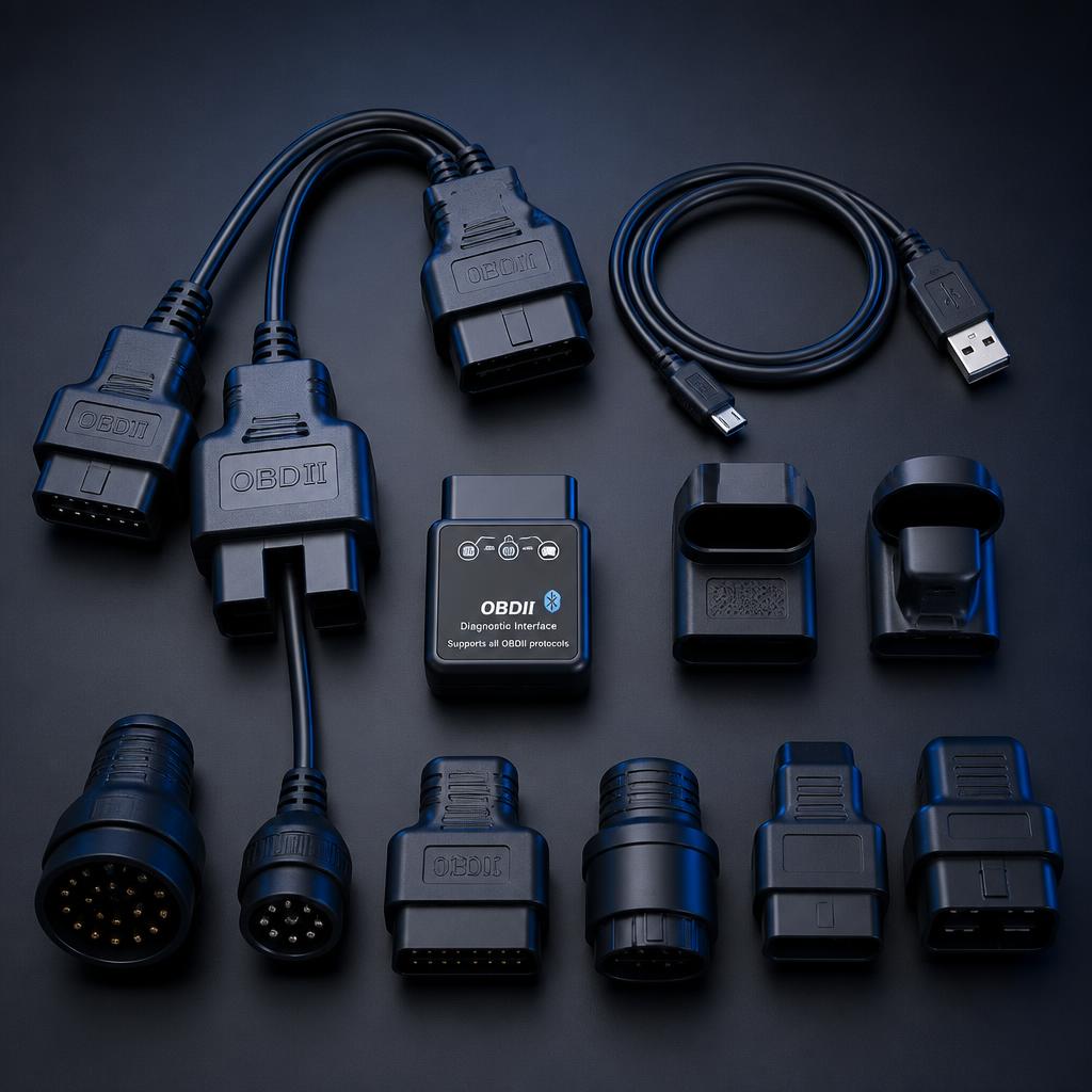 Adaptorë dhe kabllo diagnostikuese OBD2 për vetura — MaxConnect Kosovë